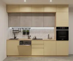 Стамбул Бетон светлый Лайн - 55 (3000 мм)